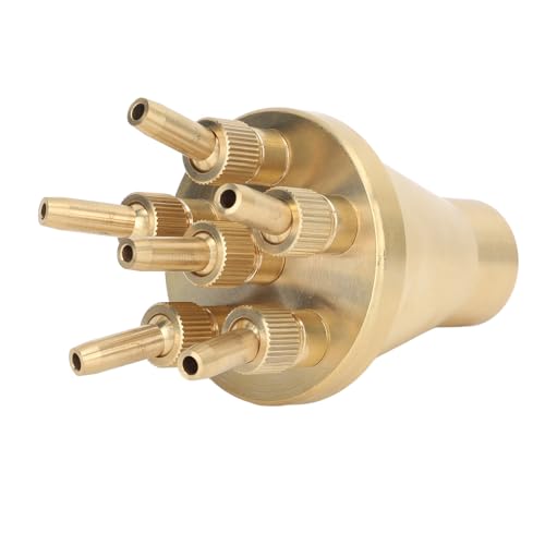Fountain Sprinkler Fountain Nozzle High Durability Straight Water Column Female Thread Connection Copper for Public Spaces (G1 Inch)