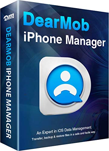 Digiarty DearMob iPhone Manager Windows 1 Jahr Lizenz für 3 PC (Product Key Zertifikat per Mail + Post)