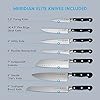 Messermeister-Meridian-Elite-11-Piece-Next-Level-Block-Set-Includes-Includes-6-Speciality-Knives-4-Steak-Knives-Knife-Block Messermeister Meridian Elite 11-Piece Next Level Block Set - Includes Includes 6 Speciality Knives, 4 Steak Knives & Knife Block