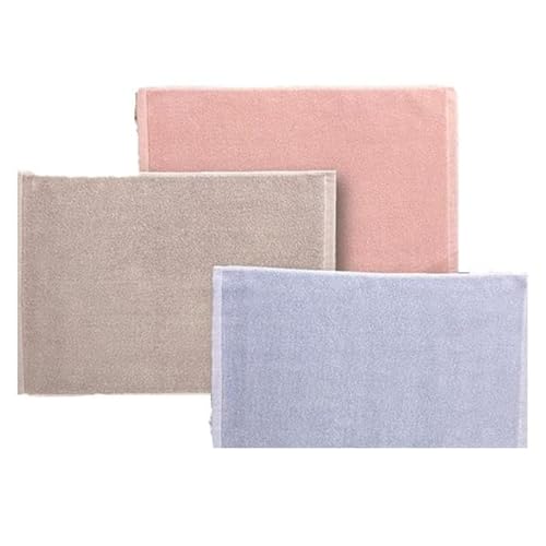 [泉州タオル]ROSHICHI ホテル仕様バスマット3色3枚セット(ミスティカラー)