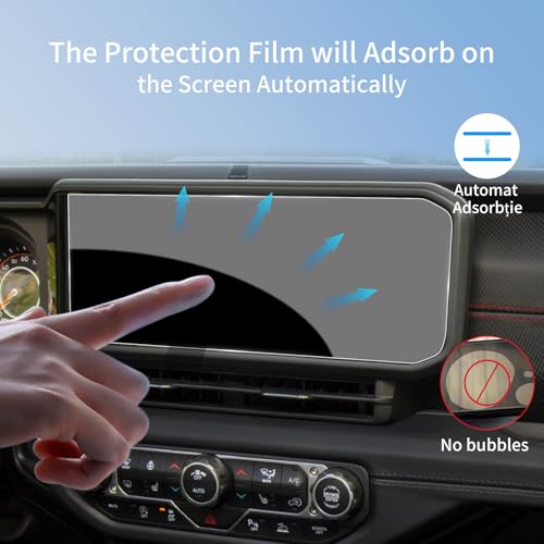 Film de protection d'écran pour Jeep 2026 Gladiator : Plus de reflets - 3