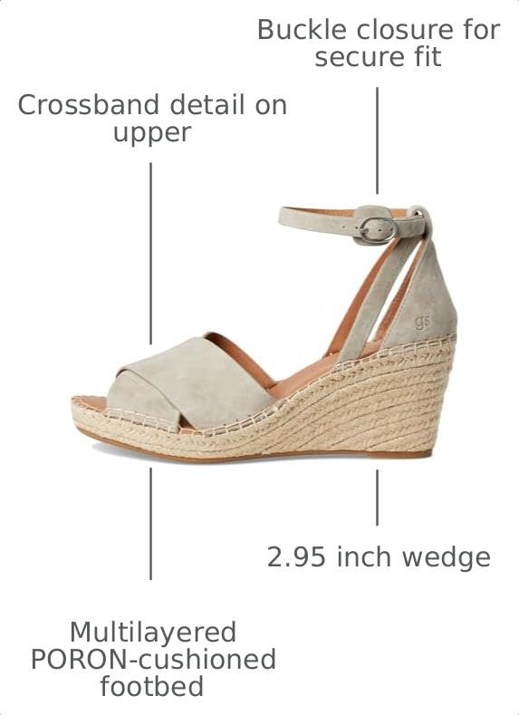 Image of Gentle Souls by Kenneth Cole womens Charli X Band Buckle Heeled Sandal