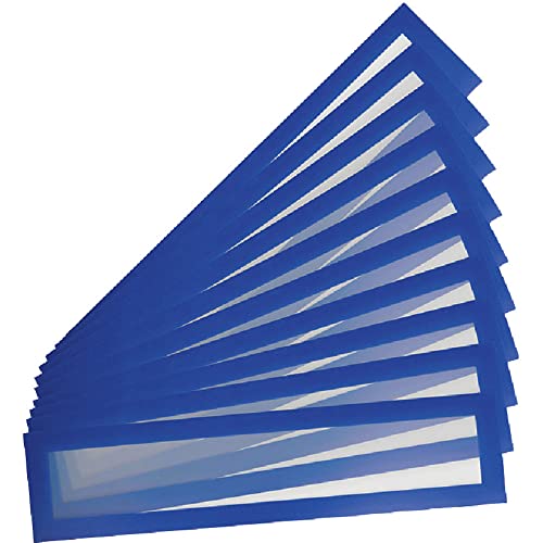 Cadres magnétiques porte-titres Tarifold 195211 bleus 55x297 mm pour tableau