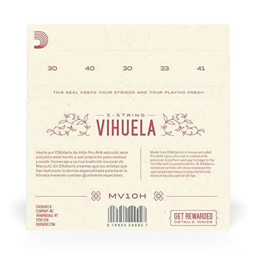 D'Addario Folk And World Instrument Part (MV10H)