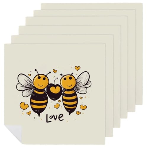 Servilletas de Tela Reutilizables Cuadradas 6 Piezas miniatura 1