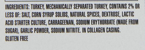 Old Wisconsin Snack Sticks, Turkey, 1.5-Ounce (Pack of 18)