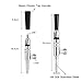 MRbrew Stout Beer Coffee Faucet, 304 Grade Stainless Steel Beer Tap Nitrogen Keg Draft Faucet, Homebrew Cold Brew Kegerator Beer Tower Tap with Standard Black Plastic Tap Handle