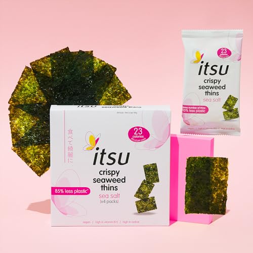 itsu Sea Salt Crispy Seaweed Thins 32 x 5g Packs