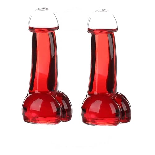Funny Clear Penis-Shaped Wine Glasses (2)
