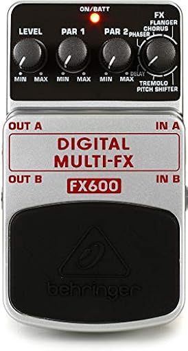 Behringer FX600 Digital MultiFX Digital Stereo Multi-Pedal | Ya disponible en tu tienda friki favorita! En mundofriki.es!