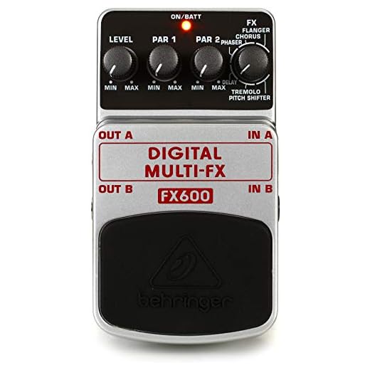 Behringer FX600 Digital MultiFX Digital Stereo Multi-Pedal