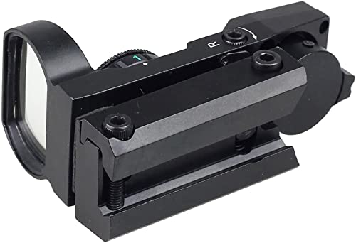 Maymoc Red And Green Reflex Sight With 4 Reticles, 3/8" Dovetail Mount For Airgun Airsoft 11Mm Rail And .22 Rf #TOP3