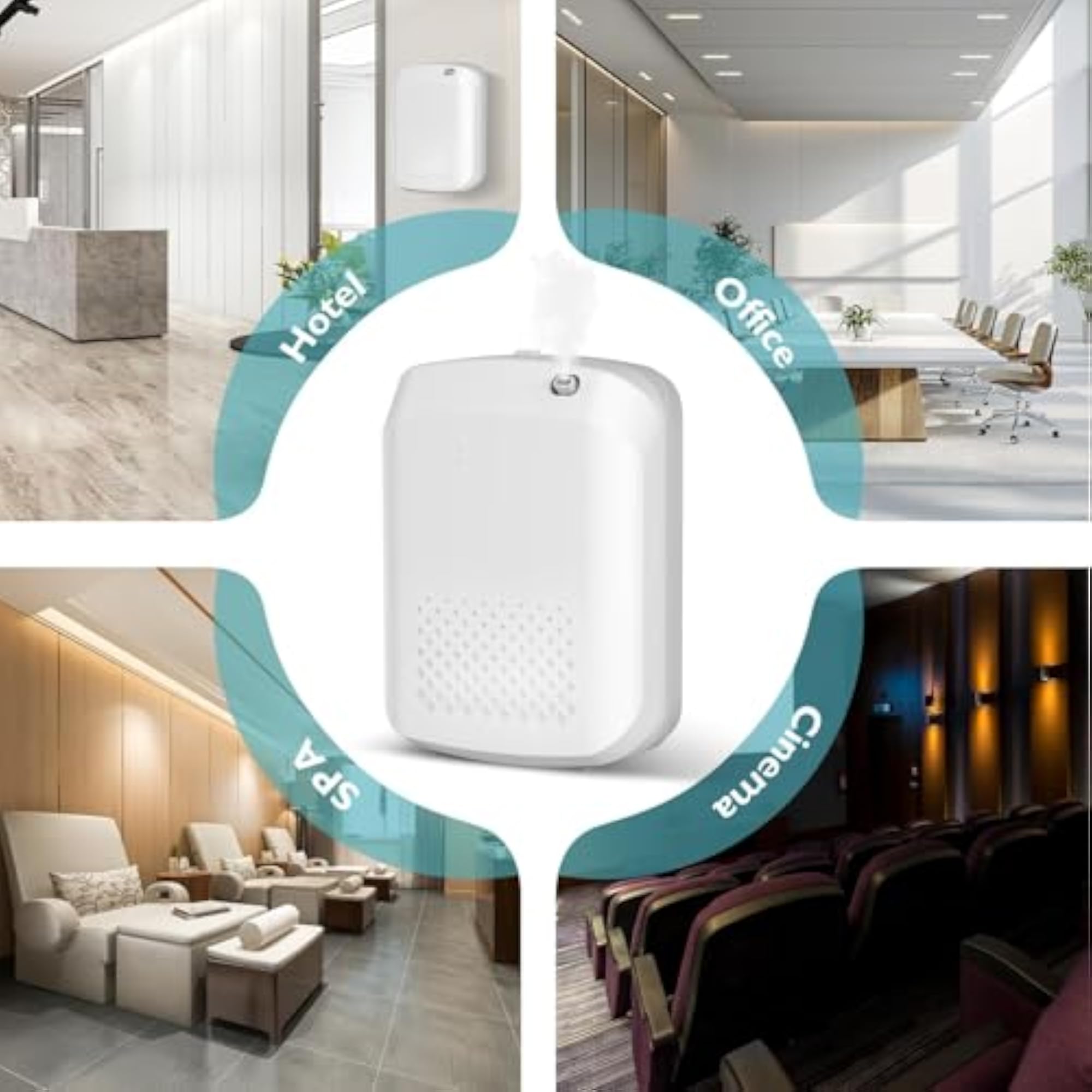 ISC Machine Smart Aroma Scent Air Diffuser, Bluetooth Control