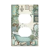 Applicazione versatile: ideale per vari spazi, questa piastra da parete si adatta perfettamente a bagni, cucine e salotti, aggiungendo un tocco di eleganza all'arredamento della tua casa.