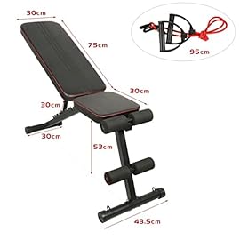 JYSD Weight Benches Fitness Chair Multifunctional Dumbbell Bench Leg Trainer Bench Sit-up Board Home Fitness