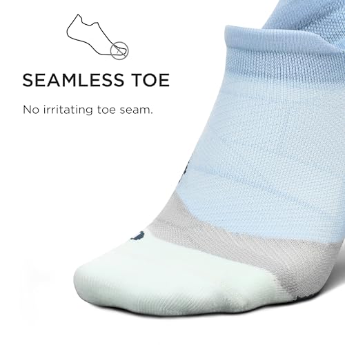 Image of Feetures Elite Light Cushion Mini Crew Sock - Sport Sock with Targeted Compression
