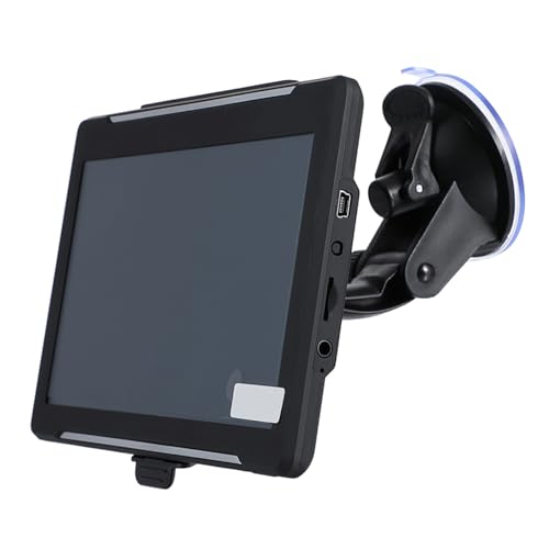 KOMBIUDA Sistema de Navegación GPS para Camión y Coche 7 Pulgadas Pantalla Táctil 8gb Cartografía Tipos de Vehículo Ajustables Navegación Precisa Función Multimedia Material Duradero Color Negro