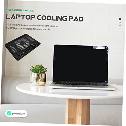 Base enfriadora para laptop POPETPOP con ventilador USB miniatura 6