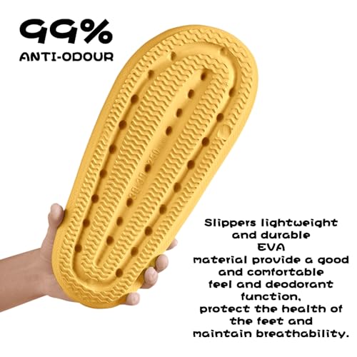 Calish Badeschuhe Herren Damen Cozislides Original Slippers Cloudyzz Schlappen Wolke Rutschfeste Badelatschen Hausschuhe Sommer Pantoletten… – Ansicht 5