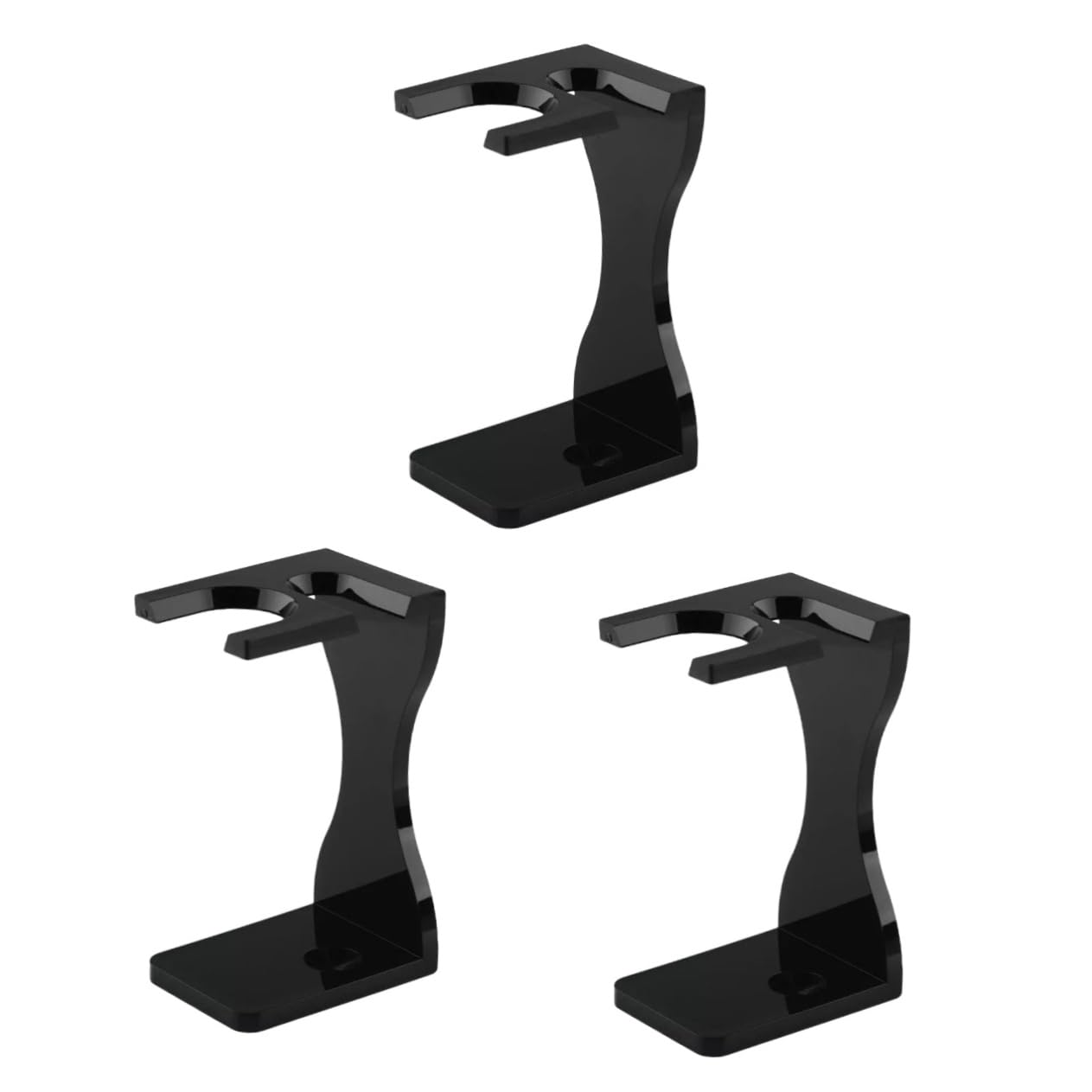 Healifty 2Pcs Supporto Per Spazzola Per Barba Mens Testa Rasoio Rasuradora De Barba Para Hombres Rasoio Base Per Rasatura Pennello Supporto Per o Per Pennello