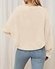 BTFBM Women's Oversized Sweater Crewneck 2025 Fall... #2