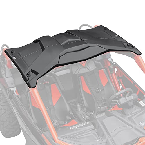 KEMIMOTO X3 Roof Top 2-Piece Combination Compatible with Can Am Maverick X3 All 2-Door Models 2017-2026 Sun Visor Plastic Hard Roof Replace OEM 715002902