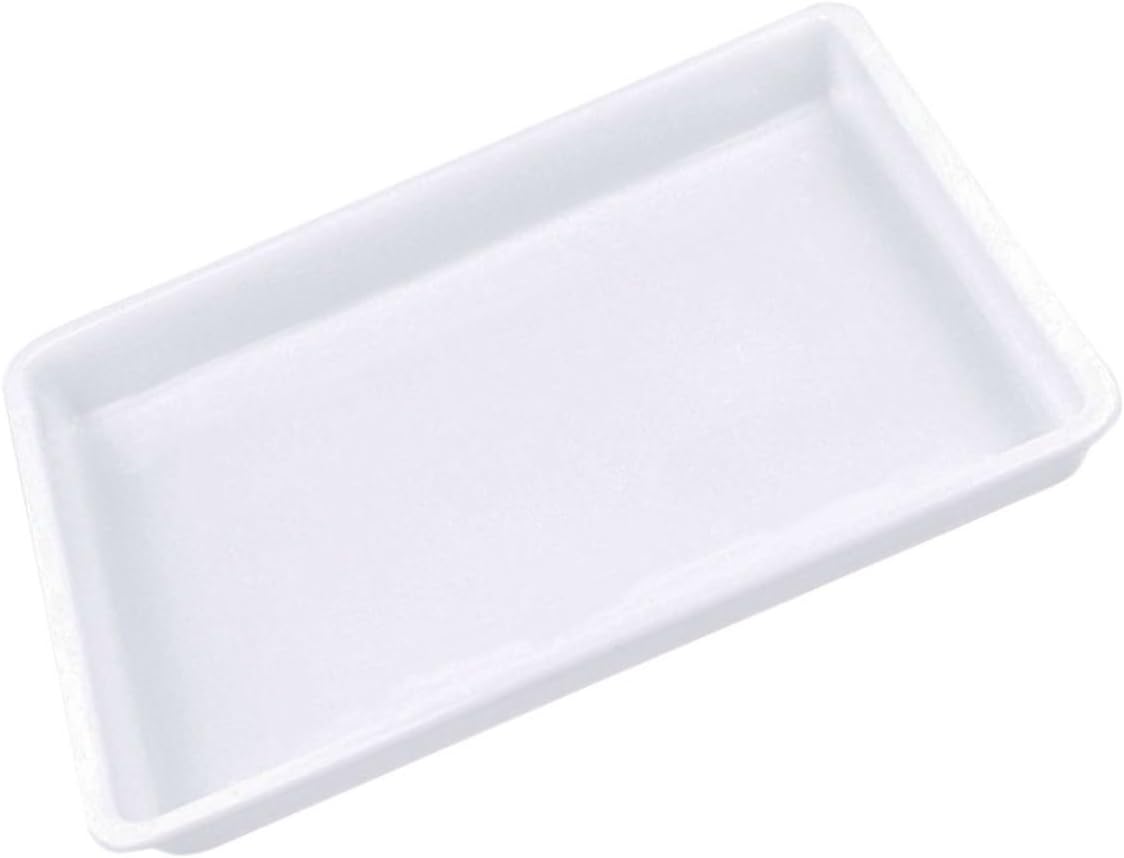 Amosfun Plastic Art Tray for Organizing Supplies Small A4 Plastic Mixing Tray for Watercolor and DIY Crafts for Classroom and Home Use