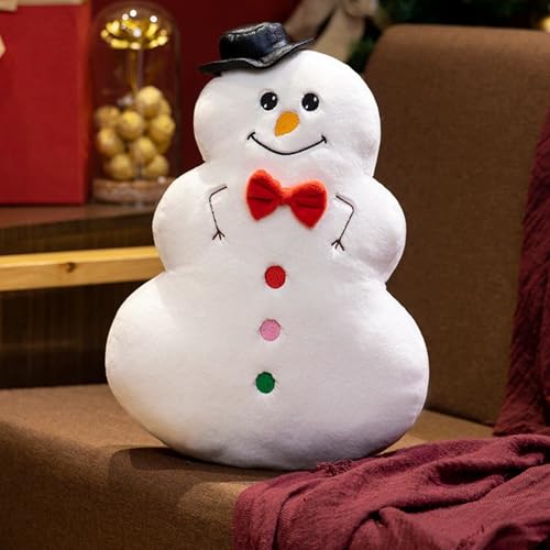 Plüsch Lebkuchenmann Kissen Weihnachtsdeko, 45 cm Weihnachts...