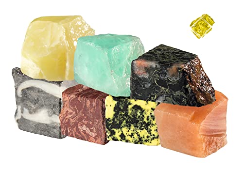 Simba 105952498 - Secret Stone, Gold oder Halbedelstein in Sandbarren, mit Hammer und Meißel aus Holz, 8-fach sortiert, es wird nur ein Artikel geliefert, Goldbarren, Entdeckerspielzeug ab 3 Jahren