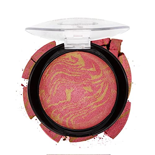 Image of FASHION COLOUR Waterproof Tera Cotta Blusher | Long Lasting, Lightweight Makeup Blusher for Face | Excellent Blending Powder | Creamy | 16g | Shade 03