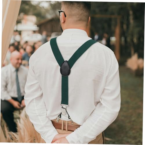 LIFKOME Adjustable Bow Tie and Suspenders Set for Boys Elastic Suspenders for Trousers and Jeans for Tuxedos Weddings and Formal Events3