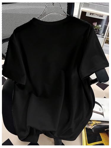 SweatyRocks Girl's Ripped Butterfly T Shirt Short Sleeve Crew Neck Graphic Tees Streetwear2