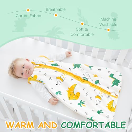 Image of SNOWIE SOFT Baby Swaddles for Newborns,100% Cotton Baby Swaddle Wrap for Newborns Arms Up Sleeping Blanket Zipping Sleeping Bag