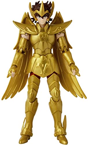 SASB Figurine Aiolos Sagittaire Saint Seiya Les Chevaliers du Zodiaque Animé Chevalier d'or, Multicolore Cover