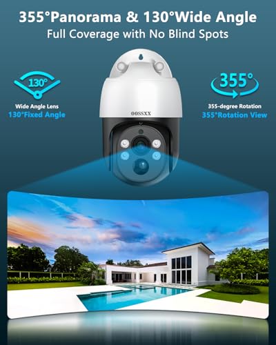 Outdoor Security Camera System with NVR