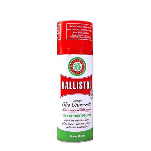 Ballistol Spray à huile universel 10 en 1, 200 millilitres