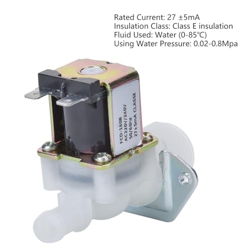 Électrovanne électrique d'eau 3/4 po à raccordement direct 1 voie pour un flux sécurisé - 5