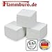 FLAMMBURO 1152 Stück Anzündwürfel Paraffin (24x48 Würfel) vom Deutschen Hersteller, Grillanzünder, Kaminanzünder, Ofenanzünder, Würfel, Anzündwolle, Made in Germany - 24 Schachteln x 48 Anzündwürfeln
