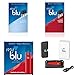 Produktbild Myblu Megaset mit E-Zigarette Farbe Rot + 2 x Podpack Aroma Blue Ice und Cherry Crush + Travel Case mit 3.000 mAh - Ohne Nikotin