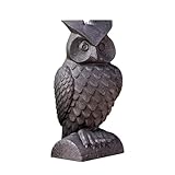Eulenstatue für Heimdekoration, Tierfiguren, Skulptur, Schreibtisch-dekorative Eulenornamente für...