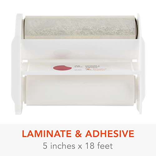 Xyron Laminate / Adhesive Refill For Creative Station Lite, 5" X 18', Refill-Cartridge For Label Maker, Laminator Machine, Scrapbooking & Craft, Home Office & Home School Supplies (5102-08-00Ml) #TOP1
