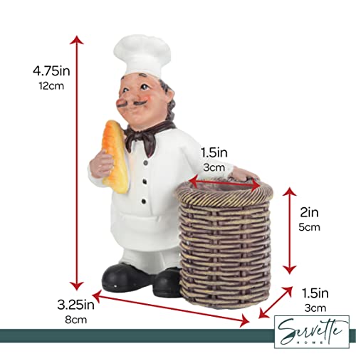 Chef Toothpick Holder Novelty Fat Chef Kitchen Decor #TOP4