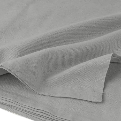 Avalon Bedding Hospital Blankets Twin Size 100% Cotton Thermal Blanket Hospital Style Blanket - Lightweight Hospital Blanket - Hospital Blankets - General Hospital Blanket Twin 70x90 Inches (Grey) - Thumbnail 2
