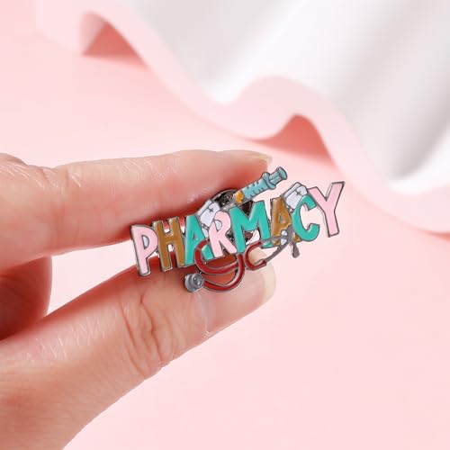 Image of Doctor Nurse Cartoon Pin,Medical Enamel Brooch Jewelry for Nursing Student Backpack Lapel Badge Gifts