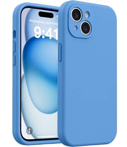 AOTESIER Magnetic for iPhone 15 Case, Drop Protection, Sky Blue