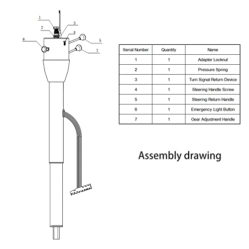 X-Avion Gm Chrome 30'' Tilt Mt Manual Style Steering Column, Universal For Gm Cars, Stainless Steel #TOP5