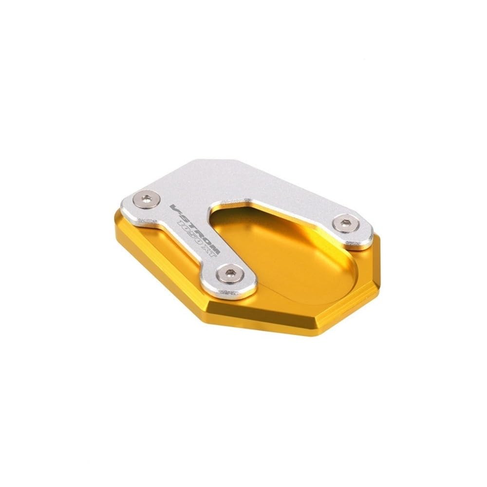 Plaque support béquille latérale V-Strom 1050 finition haut de gamme