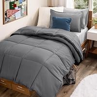Bare Home Bed-in-A-Bag 5 Piece Set (Twin XL, Grey/Light Grey) — image 2