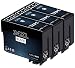 Produktbild SupplyGuy 3 Druckerpatronen kompatibel mit Epson 34XL / 34 XL Schwarz passend für WF-3700 WF-3720dw WF-3720dwf WF-3720 WF-3725dwf