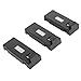3Pcs 3.7V 2600mAh Drone Lipo Replacement Battery Compatible with E88 Max E99 Max P8 A13 A15 K6MAX K9MAX K10MAX K12MAX K706 K708 S1S UAV RC Quadcopter Drone Lithium Battery